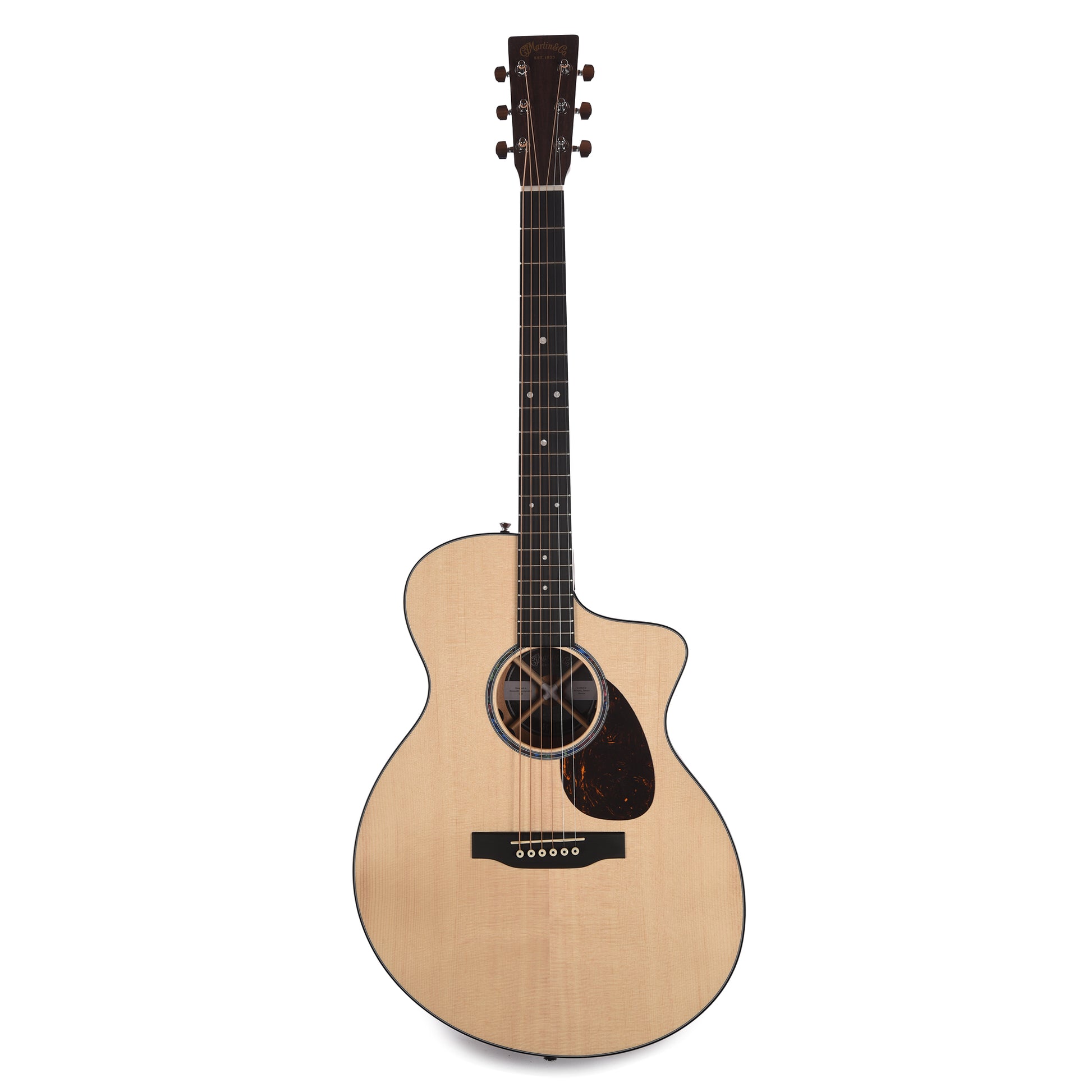 Martin Road Series SC-10E Spruce/Solid Sapele Satin Natural w/Martin E1 Electronics Acoustic Guitars / OM and Auditorium