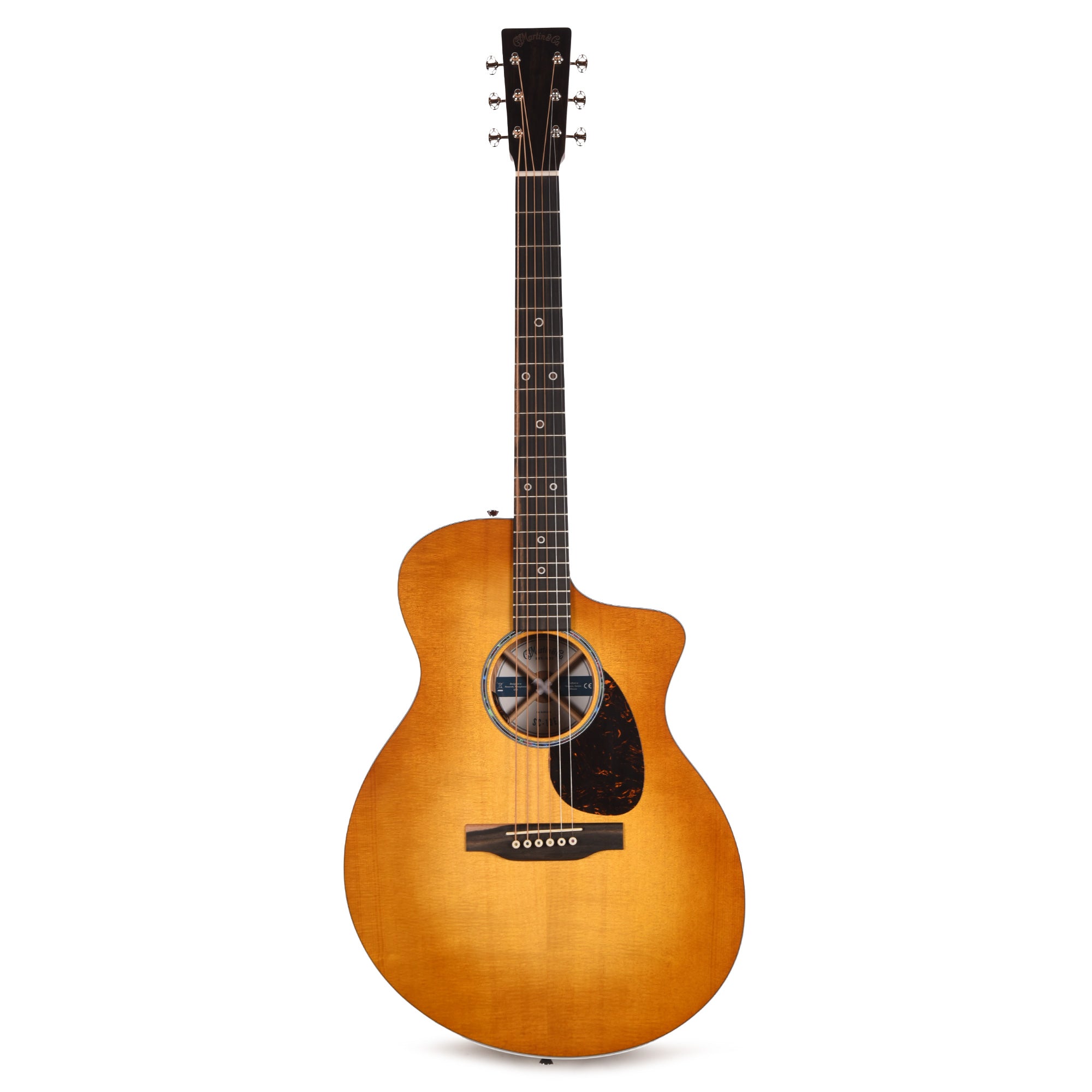 Martin Road Series SC-13E Modern Spruce/Koa Fine Veneer Mezcal Burst Acoustic Guitars / OM and Auditorium