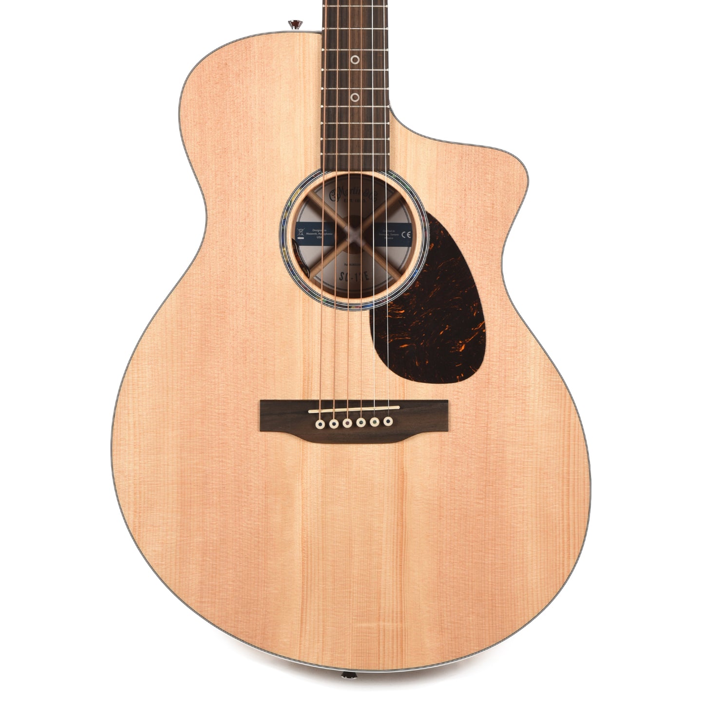 Martin Road Series SC-13E Modern Spruce/Koa Fine Veneer Natural Acoustic Guitars / OM and Auditorium
