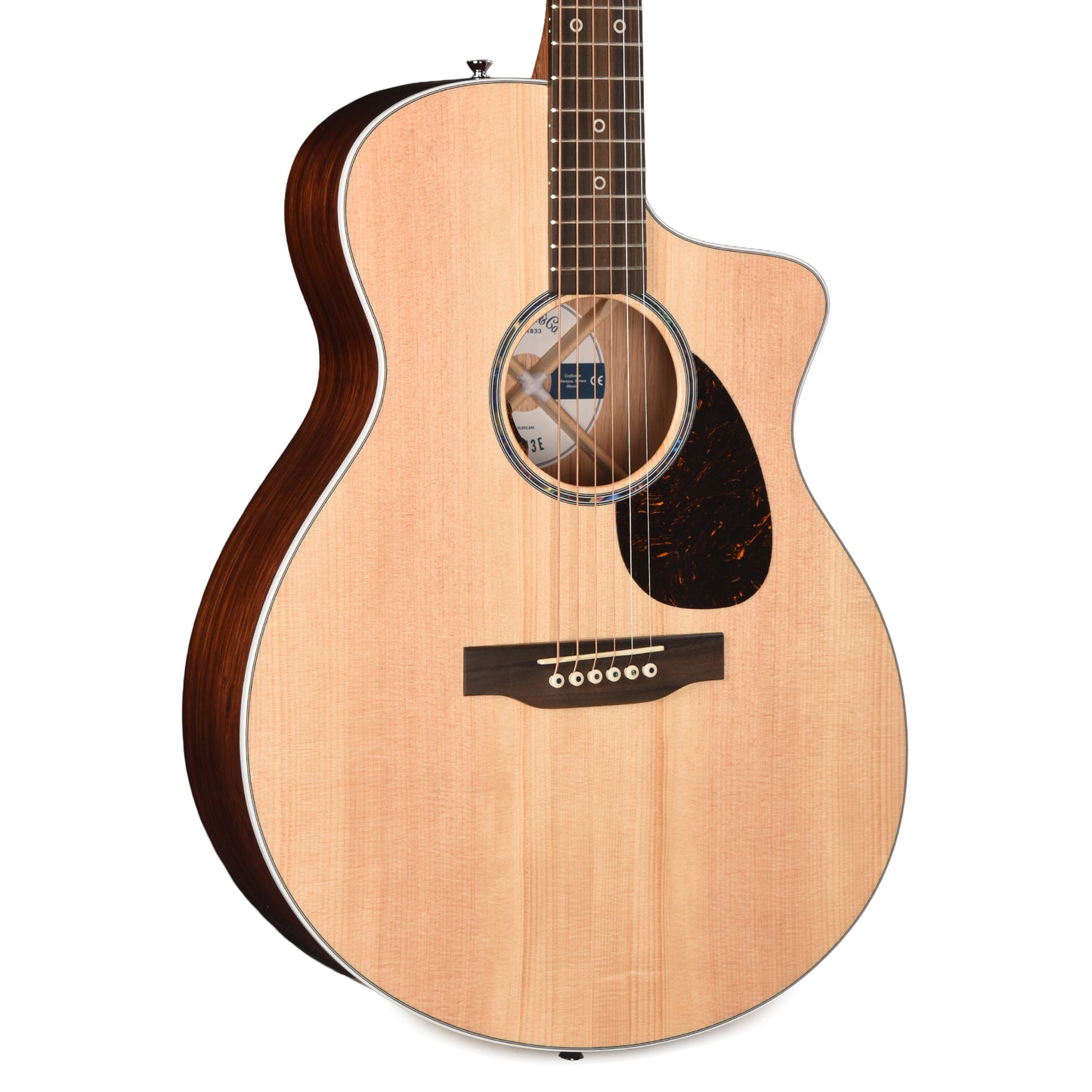 Martin Road Series SC-13E Modern Spruce/Koa Fine Veneer Natural Acoustic Guitars / OM and Auditorium