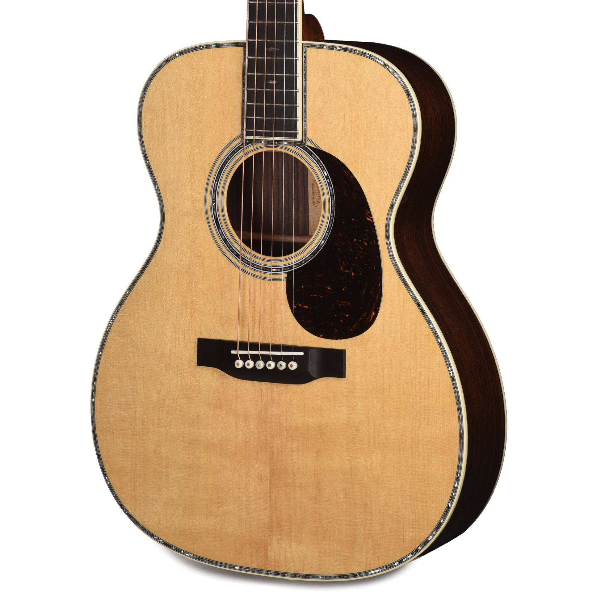 Martin Standard Series 000-42 Spruce/East Indian Rosewood Natural Acoustic Guitars / OM and Auditorium