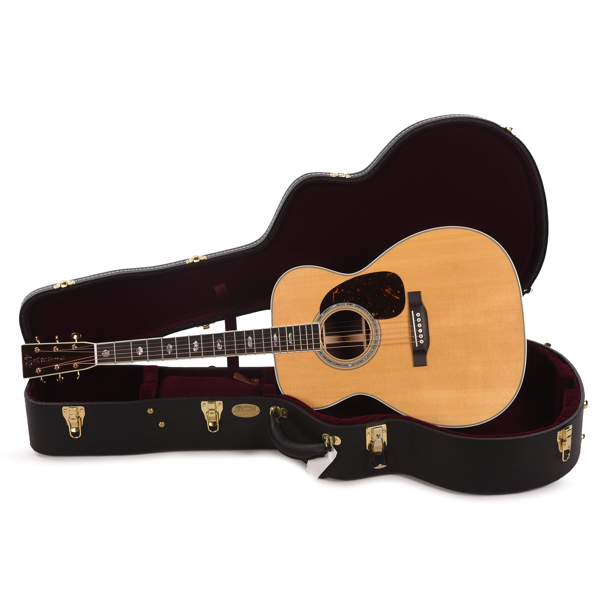 Martin Standard Series J-40 Spruce/East Indian Rosewood Natural Acoustic Guitars / OM and Auditorium