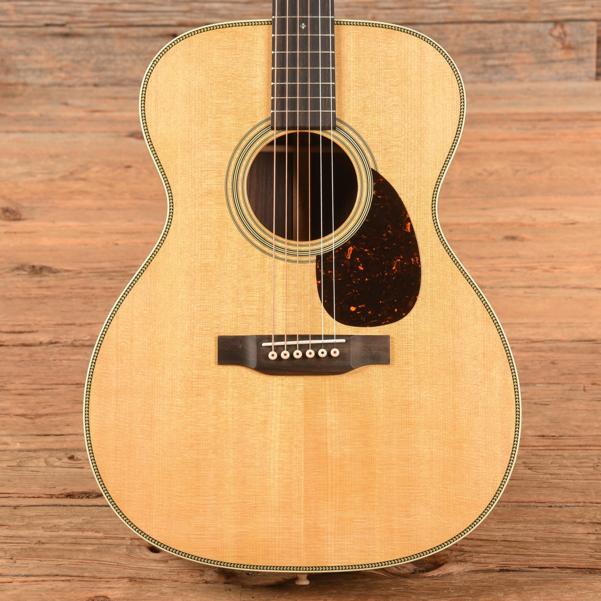 Martin Standard Series OM-28 Natural 2024 Acoustic Guitars / OM and Auditorium