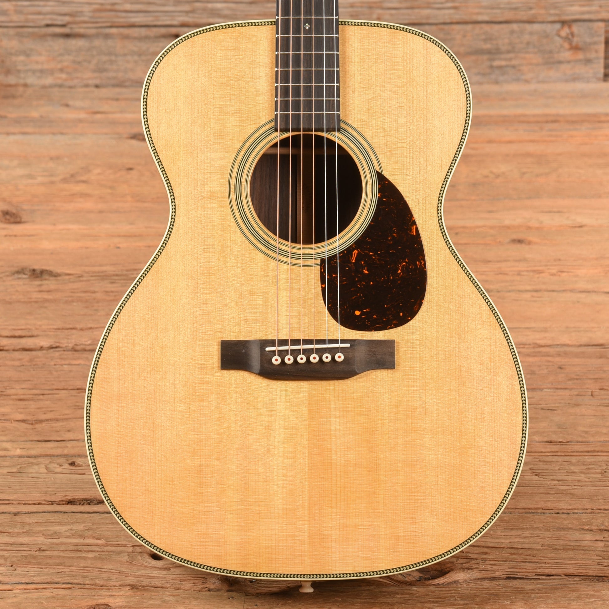 Martin Standard Series OM-28 Natural 2024 Acoustic Guitars / OM and Auditorium