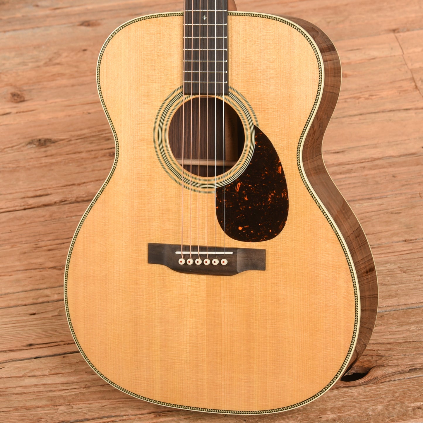 Martin Standard Series OM-28 Natural 2024 Acoustic Guitars / OM and Auditorium
