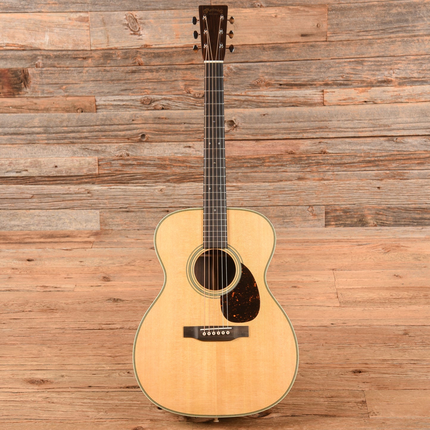 Martin Standard Series OM-28 Natural 2024 Acoustic Guitars / OM and Auditorium