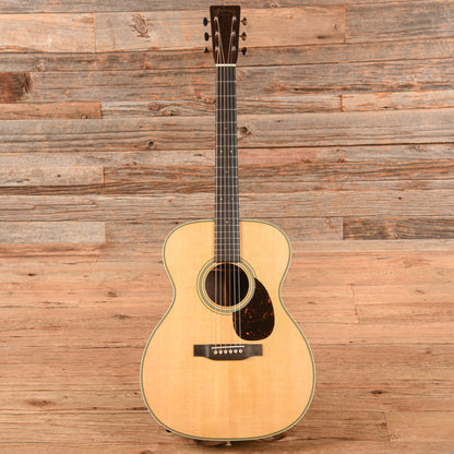 Martin Standard Series OM-28 Natural 2024 Acoustic Guitars / OM and Auditorium
