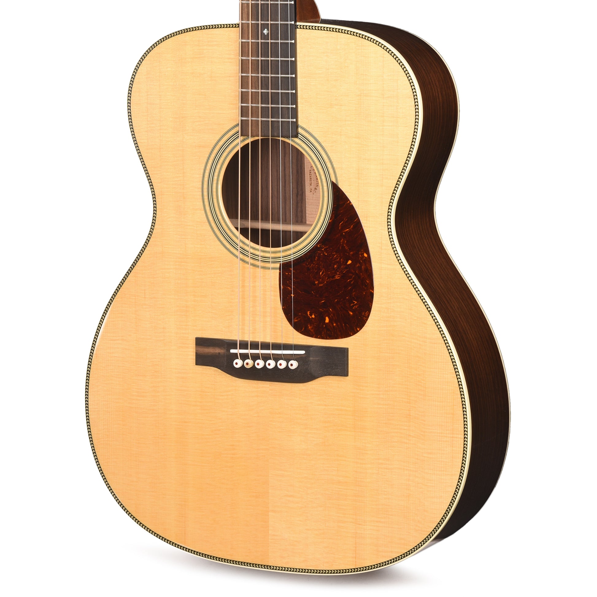 Martin Standard Series OM-28 Spruce/East Indian Rosewood Natural Acoustic Guitars / OM and Auditorium