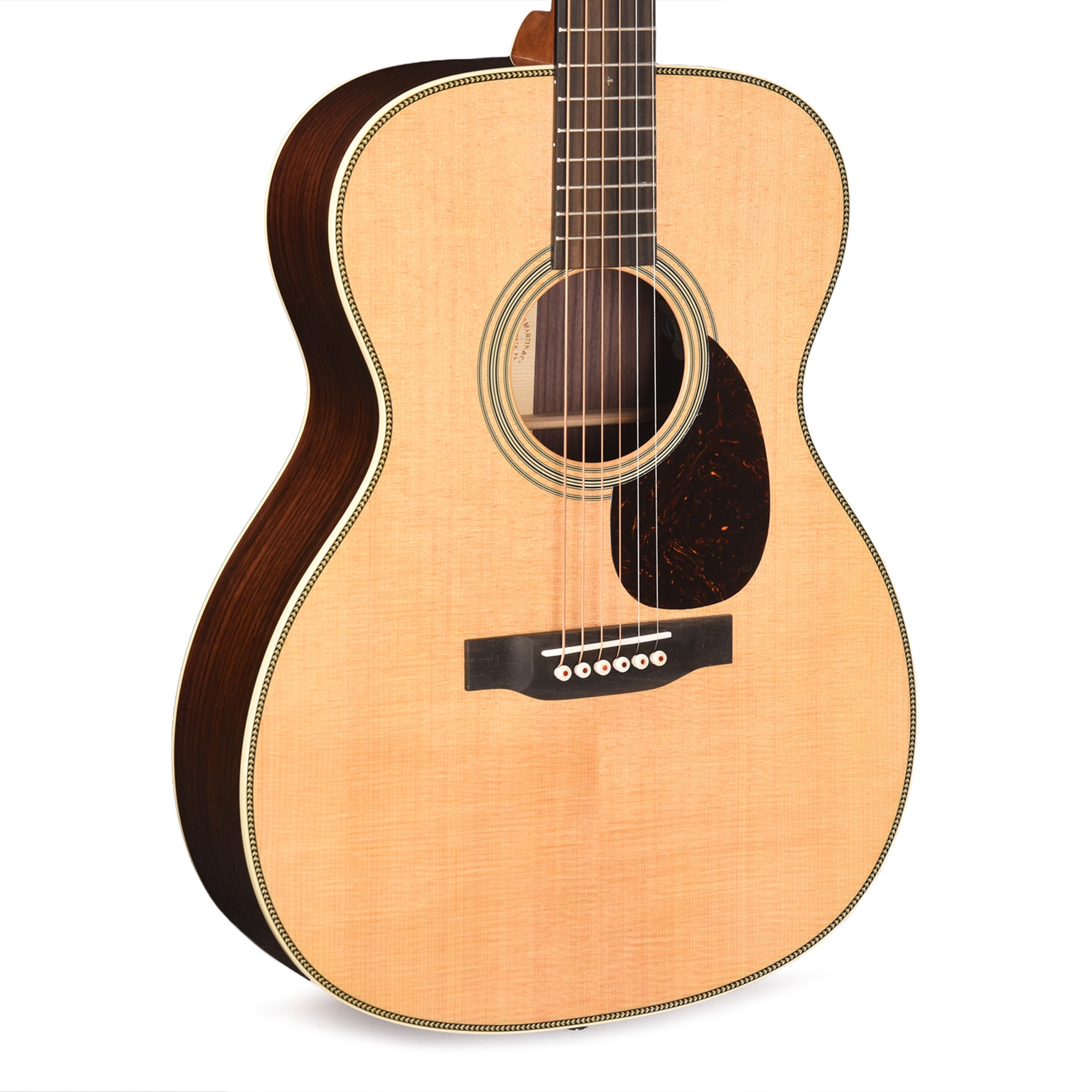 Martin Standard Series OM-28E Spruce/East Indian Rosewood Natural Acoustic Guitars / OM and Auditorium