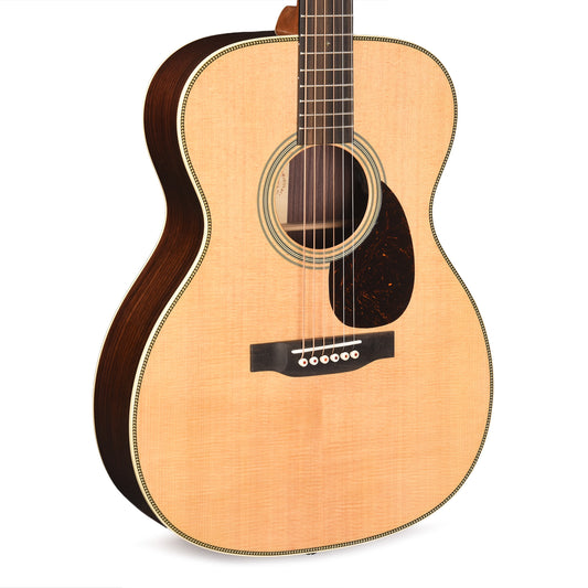Martin Standard Series OM-28E Spruce/East Indian Rosewood Natural Acoustic Guitars / OM and Auditorium