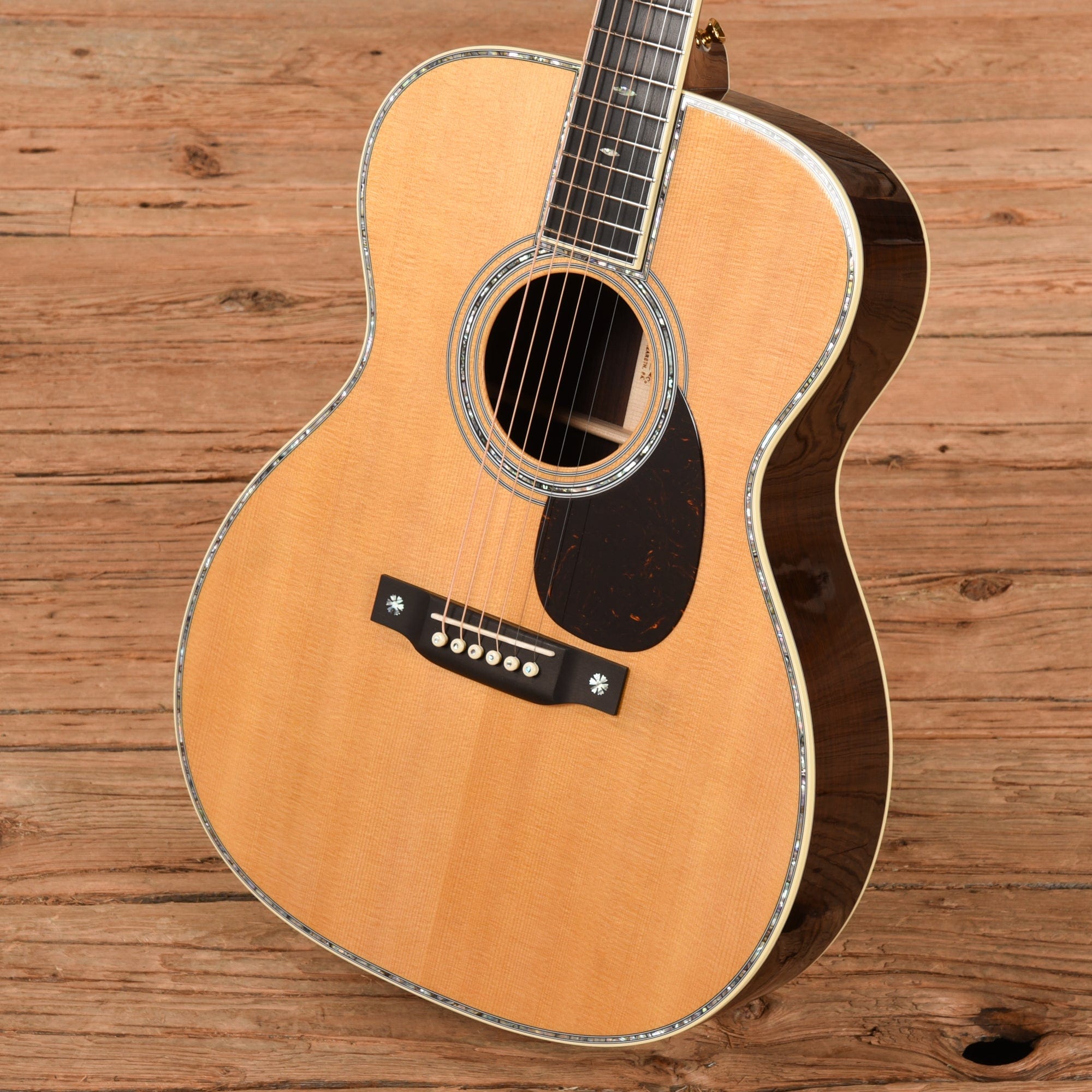 Martin Standard Series OM-42 Natural 2022 Acoustic Guitars / OM and Auditorium