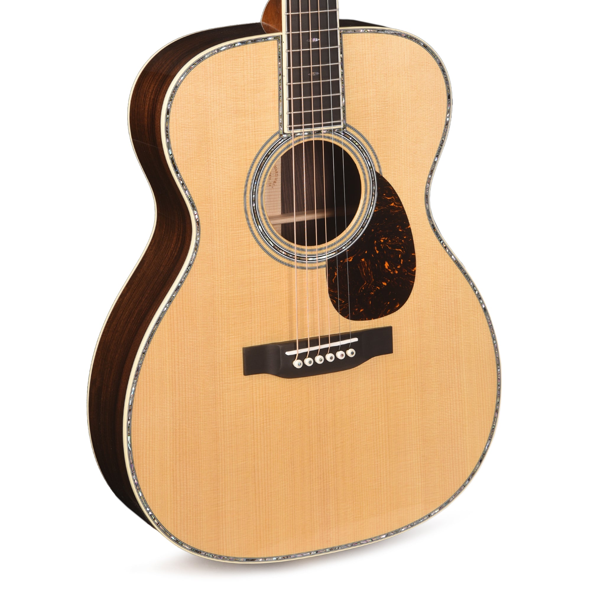 Martin Standard Series OM-42 Spruce/East Indian Rosewood Natural Acoustic Guitars / OM and Auditorium