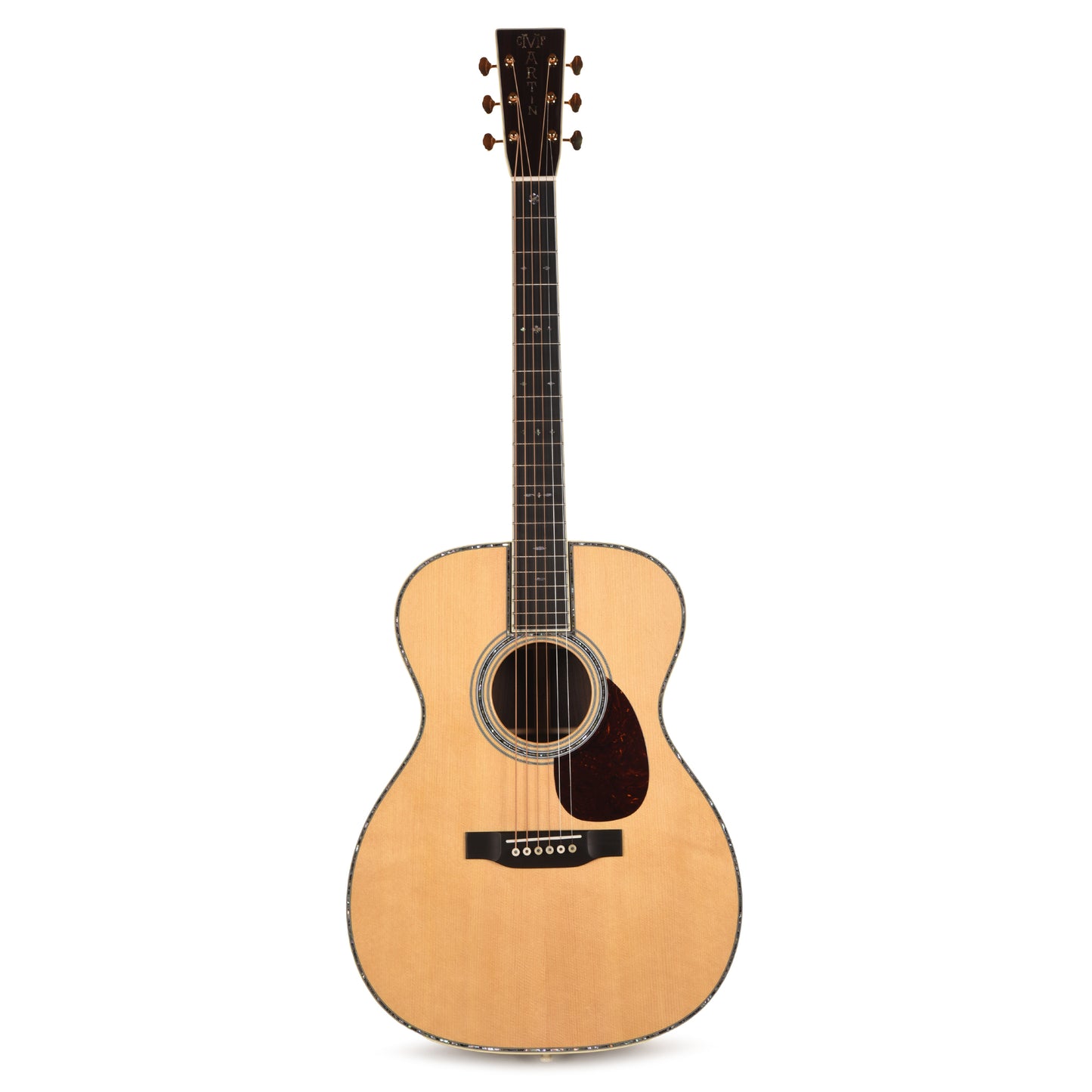 Martin Standard Series OM-42 Spruce/East Indian Rosewood Natural Acoustic Guitars / OM and Auditorium