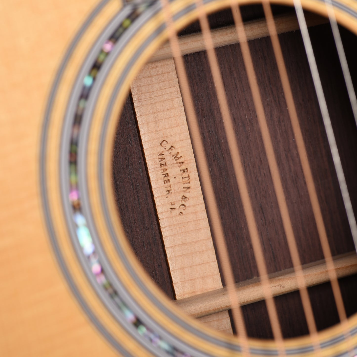 Martin Standard Series OM-45 Spruce/East Indian Rosewood Natural Acoustic Guitars / OM and Auditorium