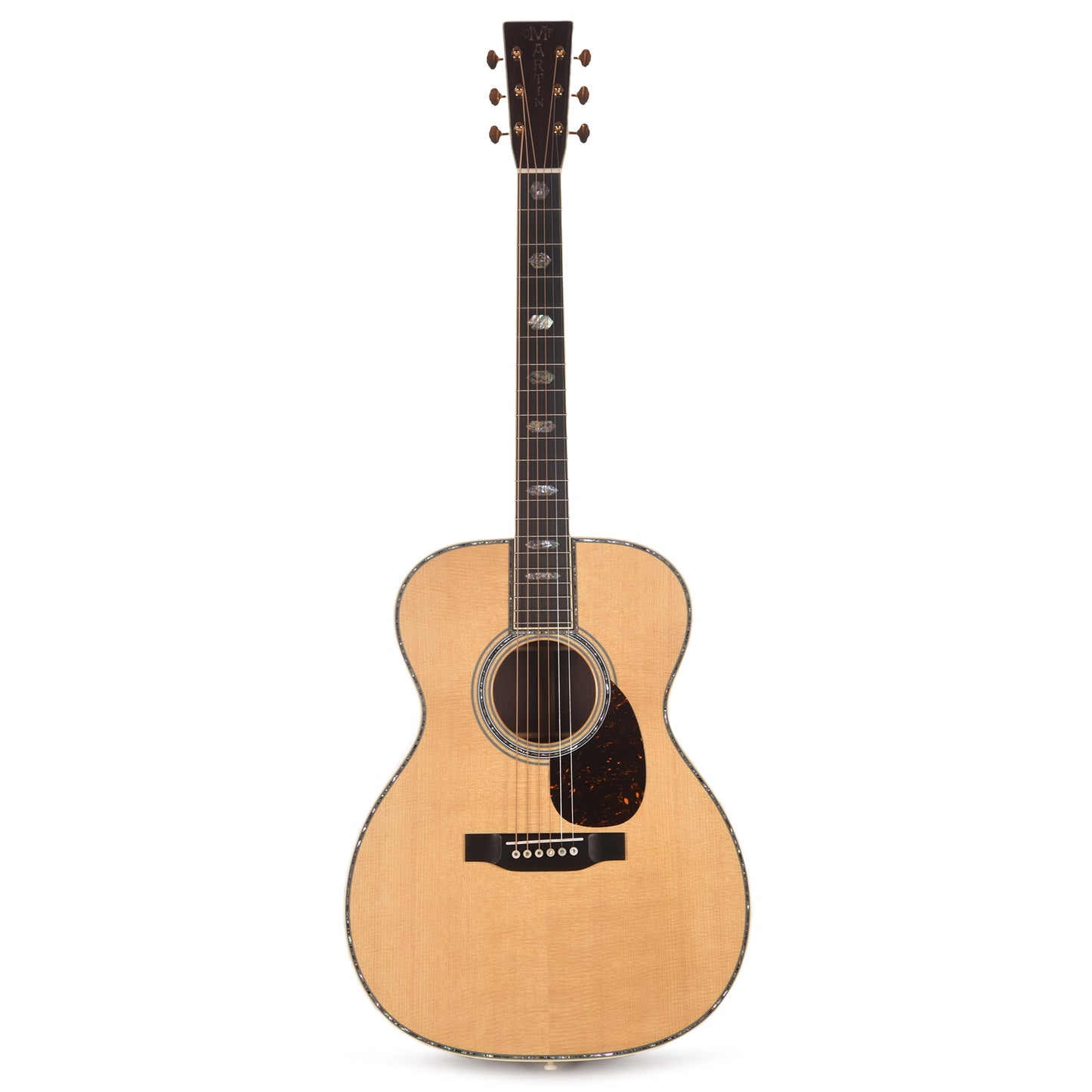Martin Standard Series OM-45 Spruce/East Indian Rosewood Natural Acoustic Guitars / OM and Auditorium