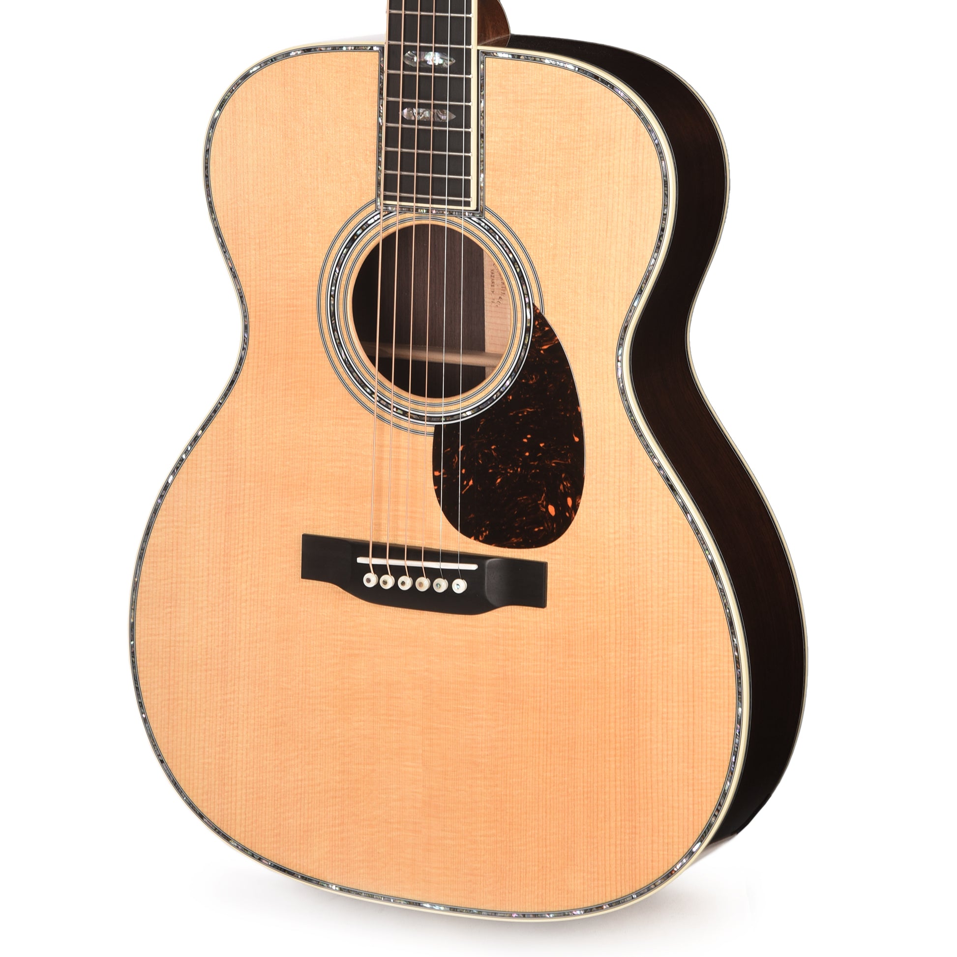 Martin Standard Series OM-45 Spruce/East Indian Rosewood Natural Acoustic Guitars / OM and Auditorium