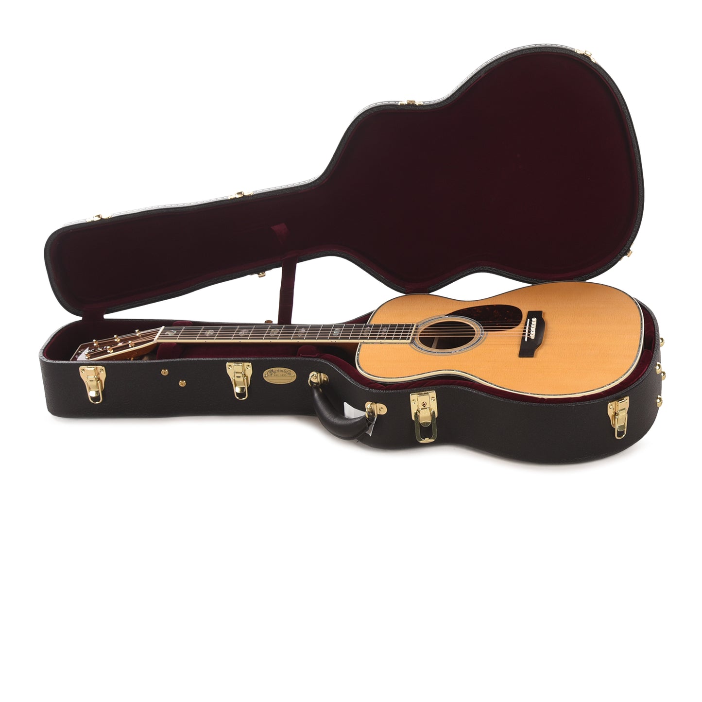 Martin Standard Series OM-45 Spruce/East Indian Rosewood Natural Acoustic Guitars / OM and Auditorium
