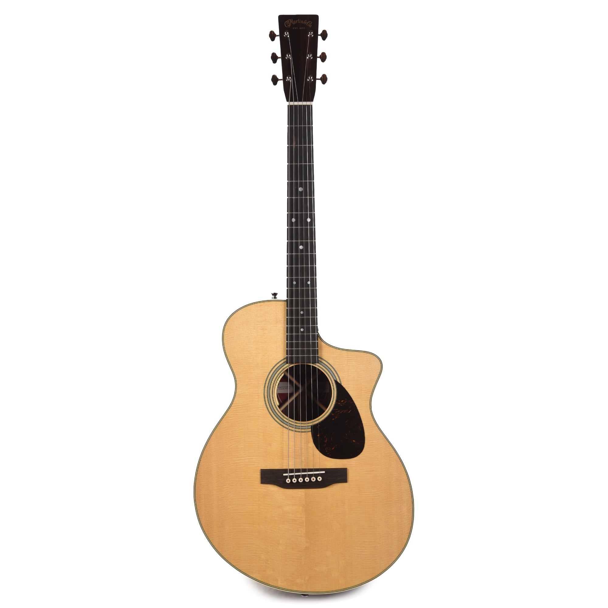 Martin Standard Series SC-28ELRB Spruce/East Indian Rosewood Natural Acoustic Guitars / OM and Auditorium