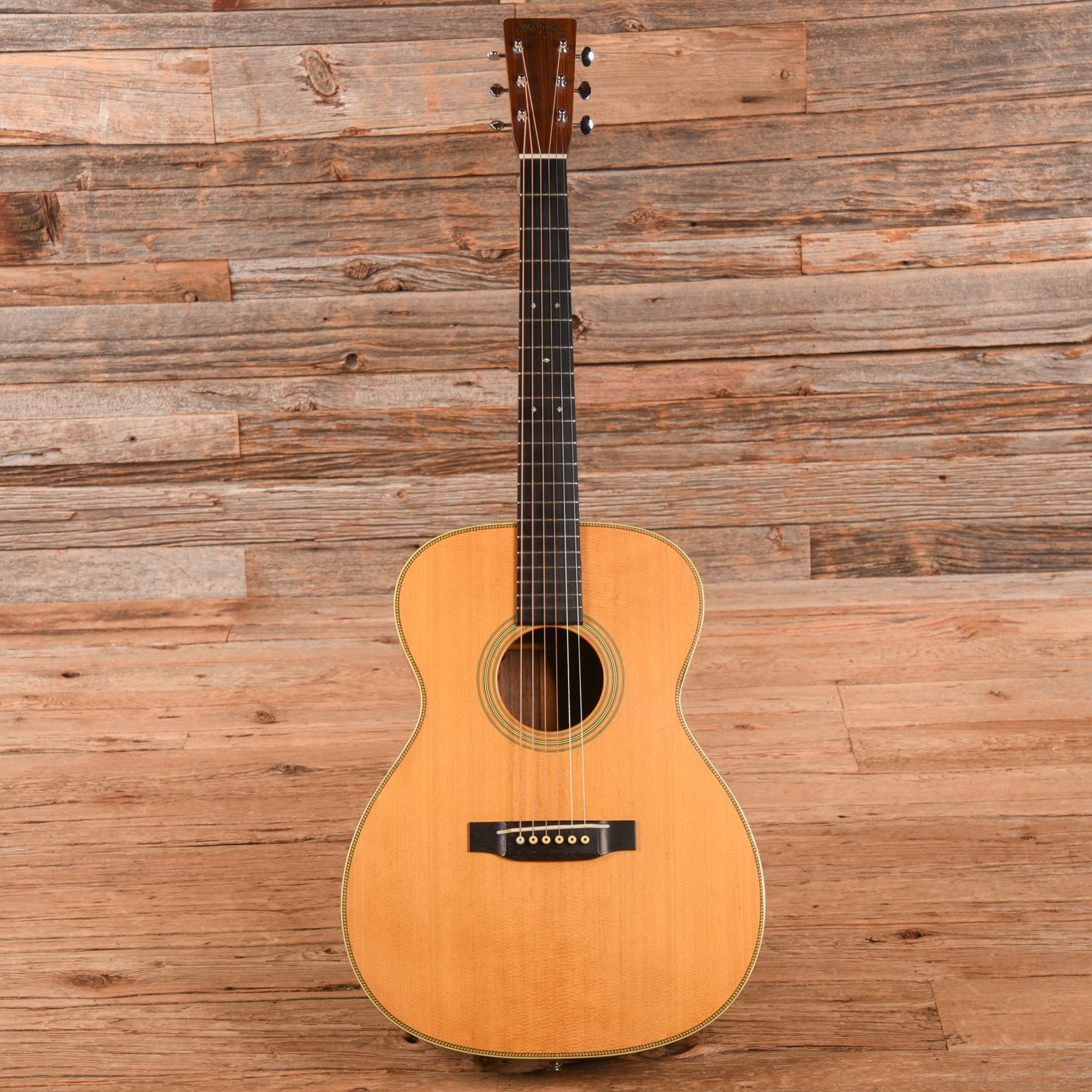 Martin Vintage Series OM-28V Natural 2001 Acoustic Guitars / OM and Auditorium