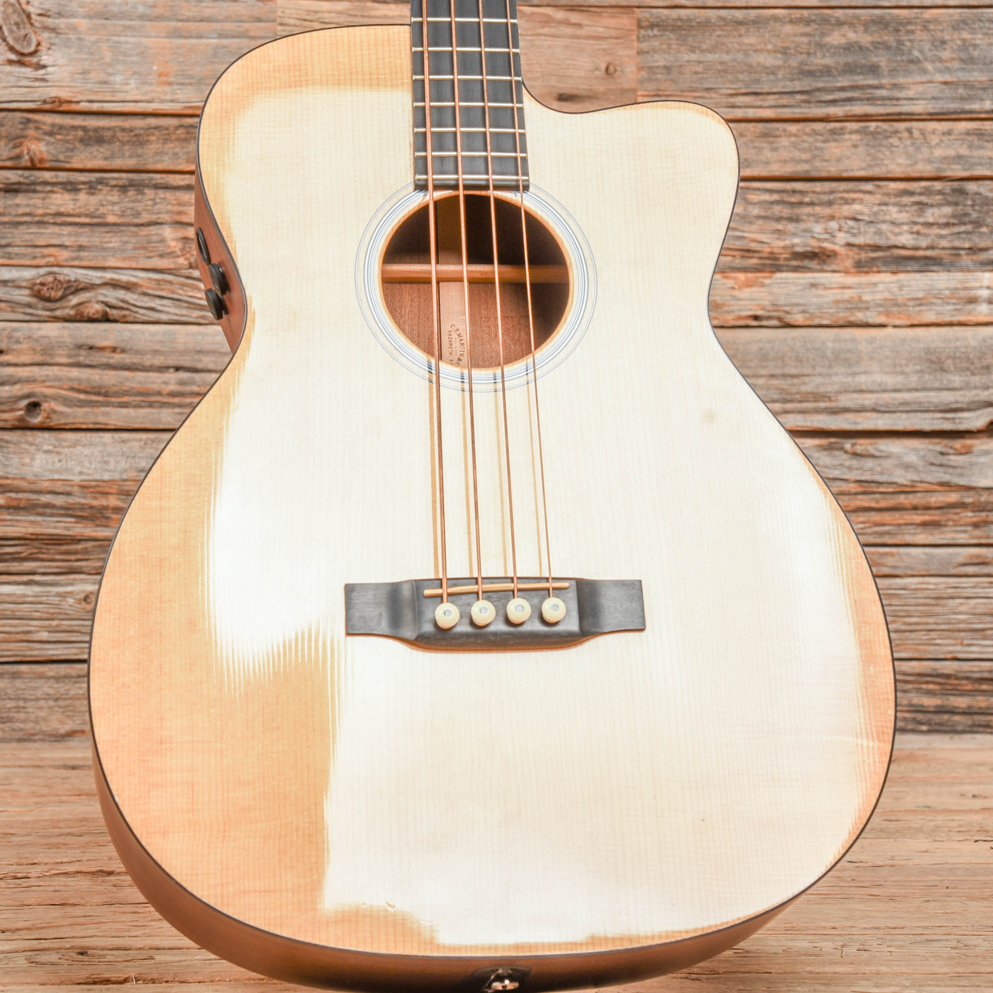 Martin BCPA4 Acoustic Bass Natural Bass Guitars / 4-String