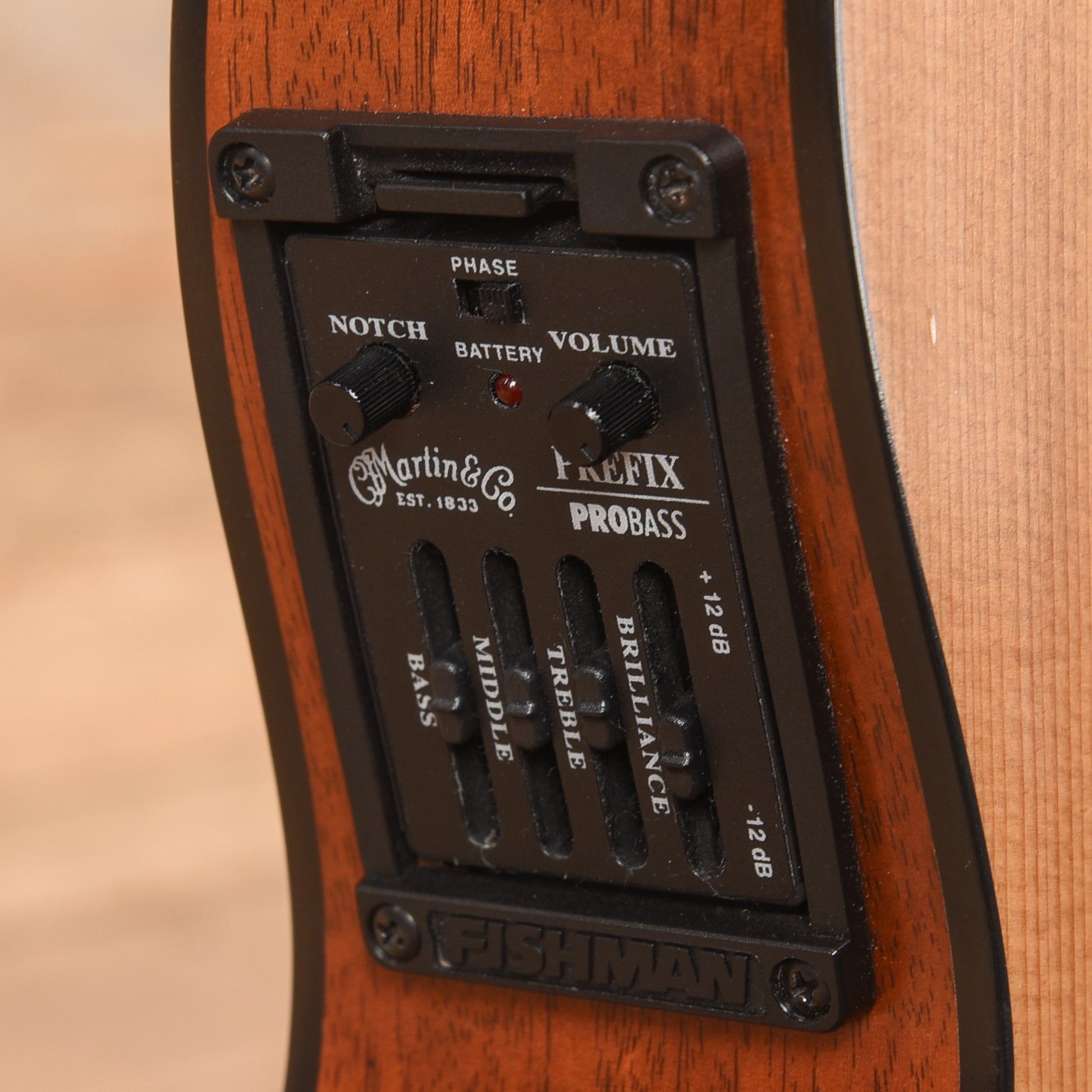 Martin Fretless 00C-16GTAE Natural 2006 Bass Guitars / 4-String