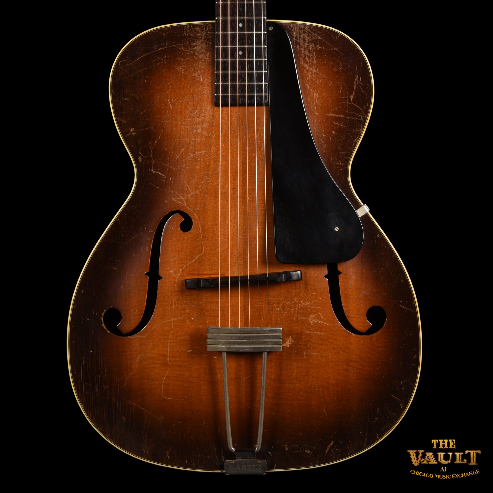Martin C-1 Archtop Sunburst 1943 Electric Guitars / Hollow Body