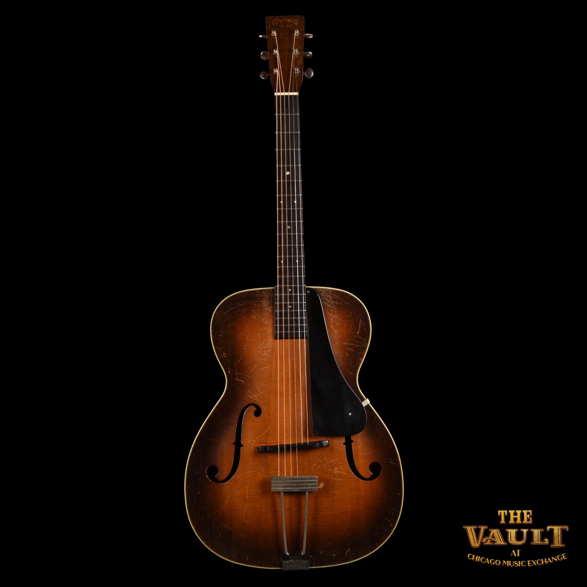 Martin C-1 Archtop Sunburst 1943 Electric Guitars / Hollow Body