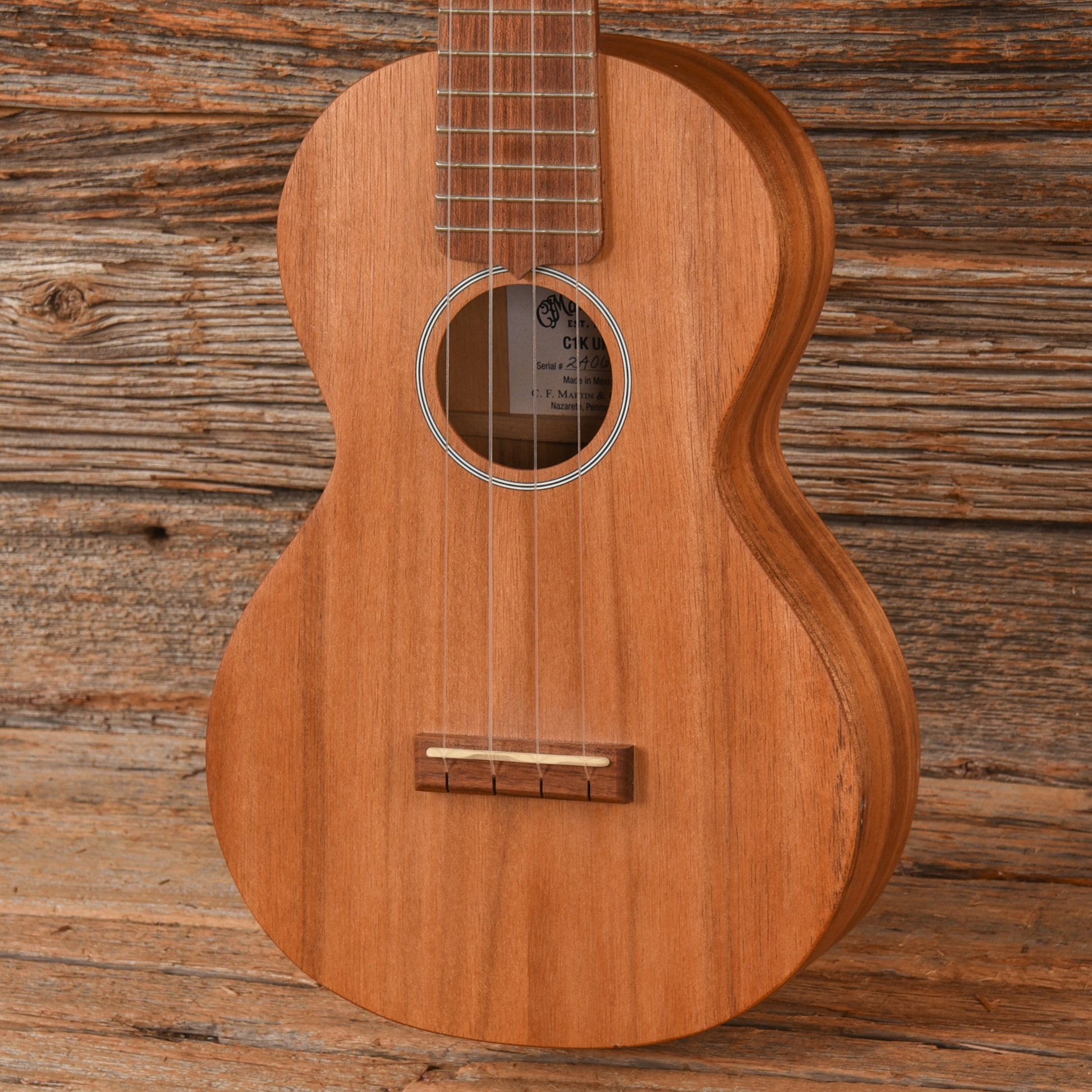 Martin C1K Uke Natural Folk Instruments / Ukuleles
