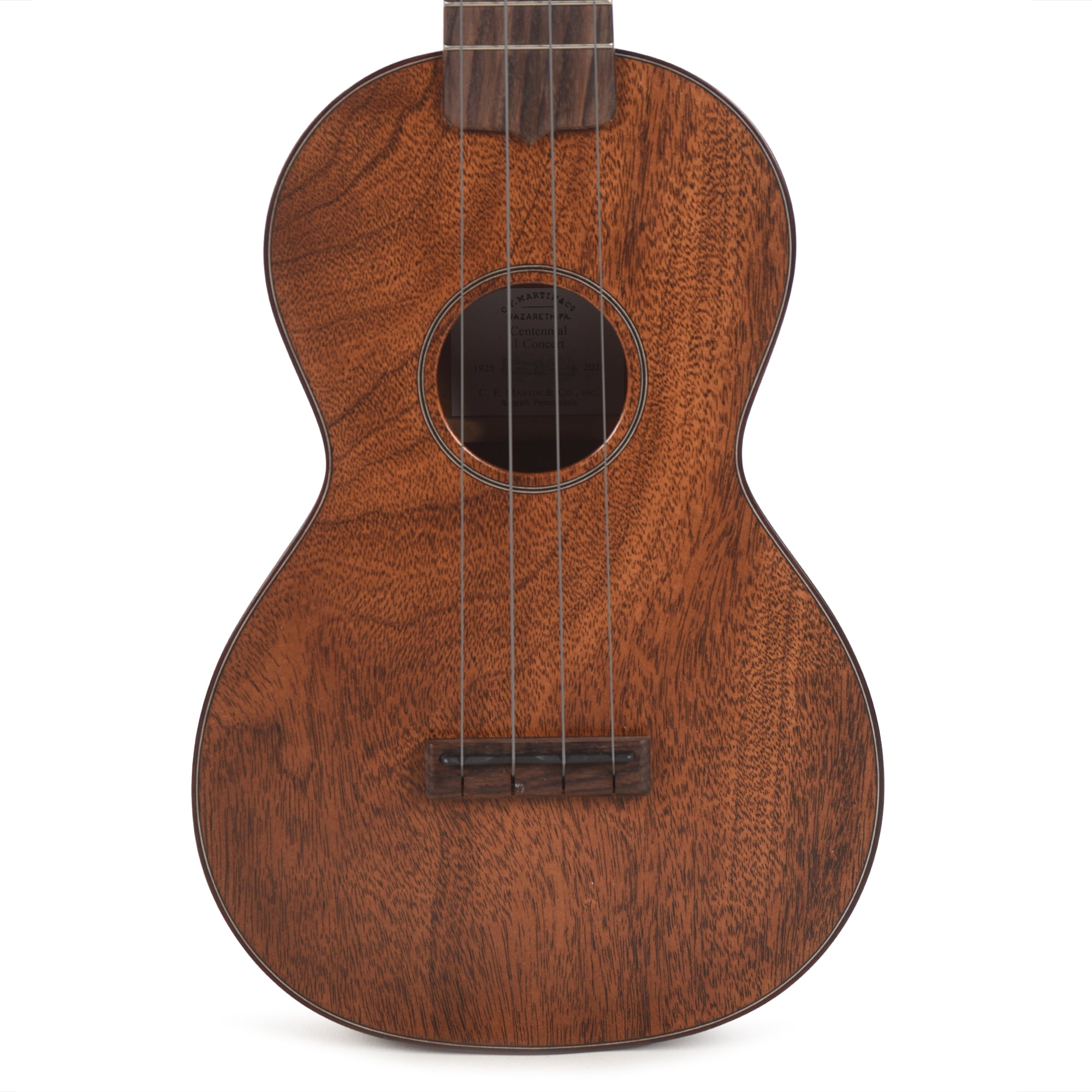 Martin Centennial 1 Concert Ukulele Sinker Mahogany Natural Folk Instruments / Ukuleles