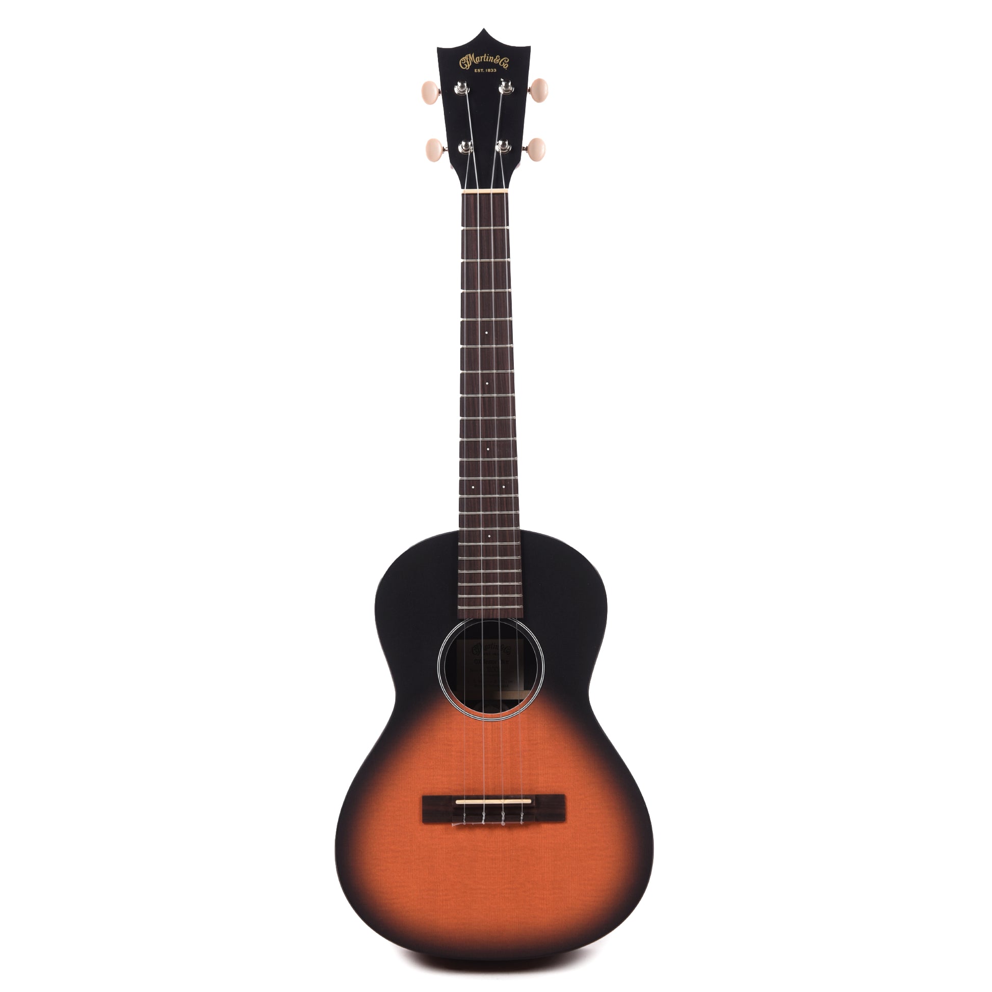 Martin X Series 0X Tenor Ukulele Sunset Pattern HPL/Figured Mahogany HPL LEFTY Folk Instruments / Ukuleles