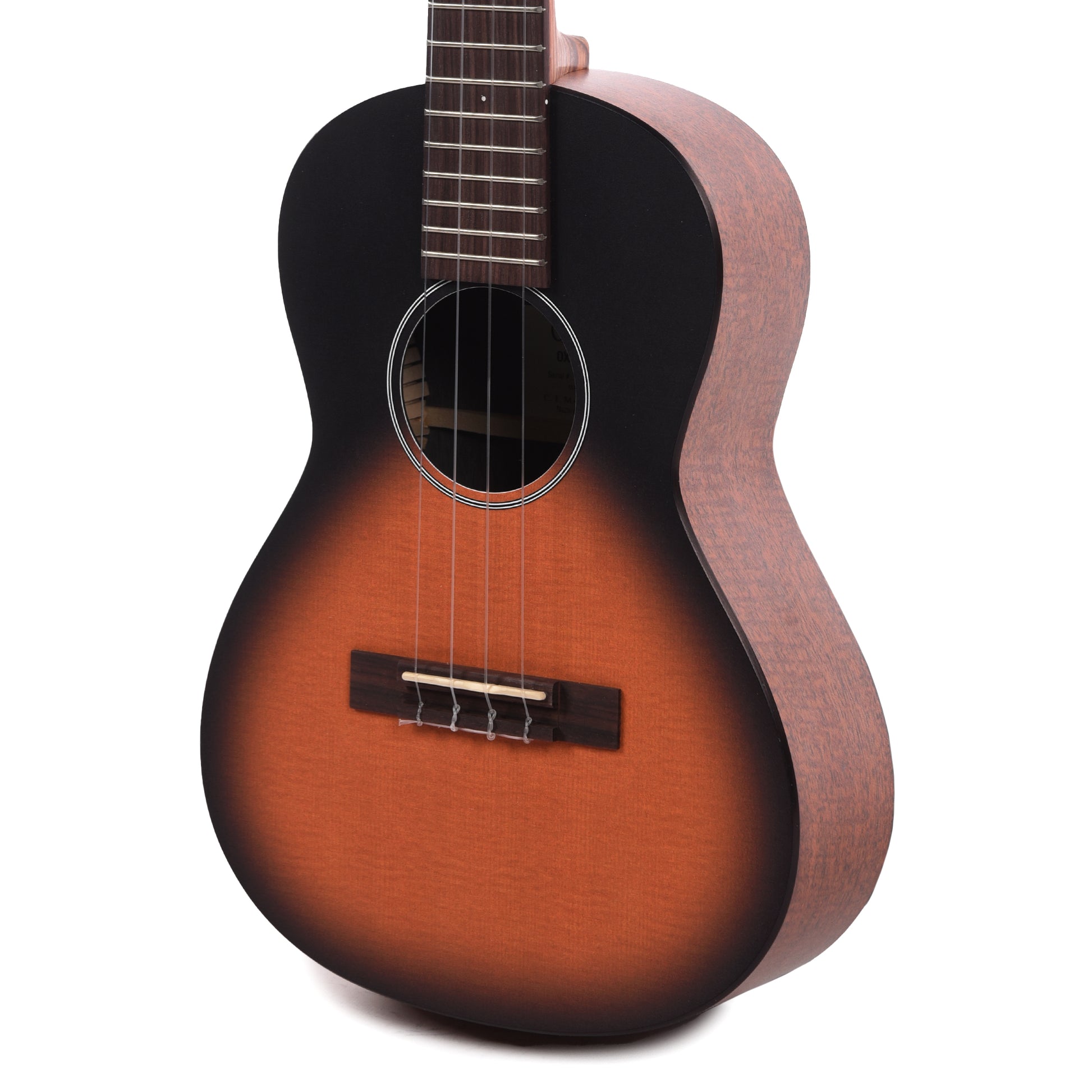 Martin X Series 0X Tenor Ukulele Sunset Pattern HPL/Figured Mahogany HPL LEFTY Folk Instruments / Ukuleles