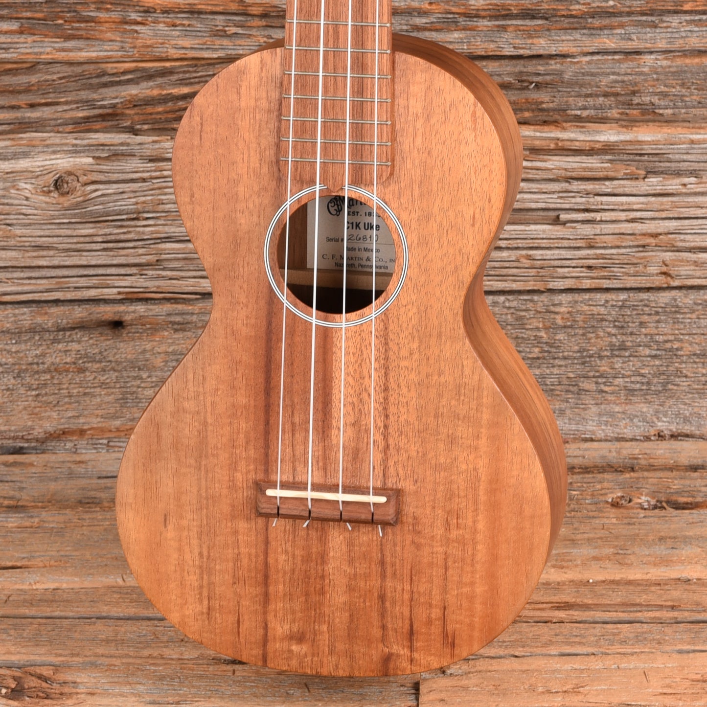 Martin C1K Koa Concert Uke Natural 2021 Ukuleles
