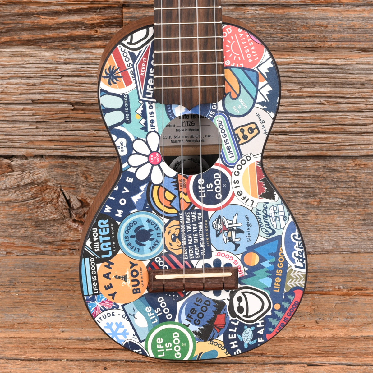 Martin OXK Life is Good Ukuleles