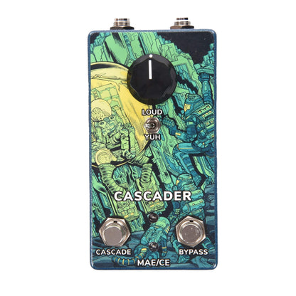 Mask Audio Electronics Cascader Fuzz Pedal Teal Effects and Pedals / Fuzz