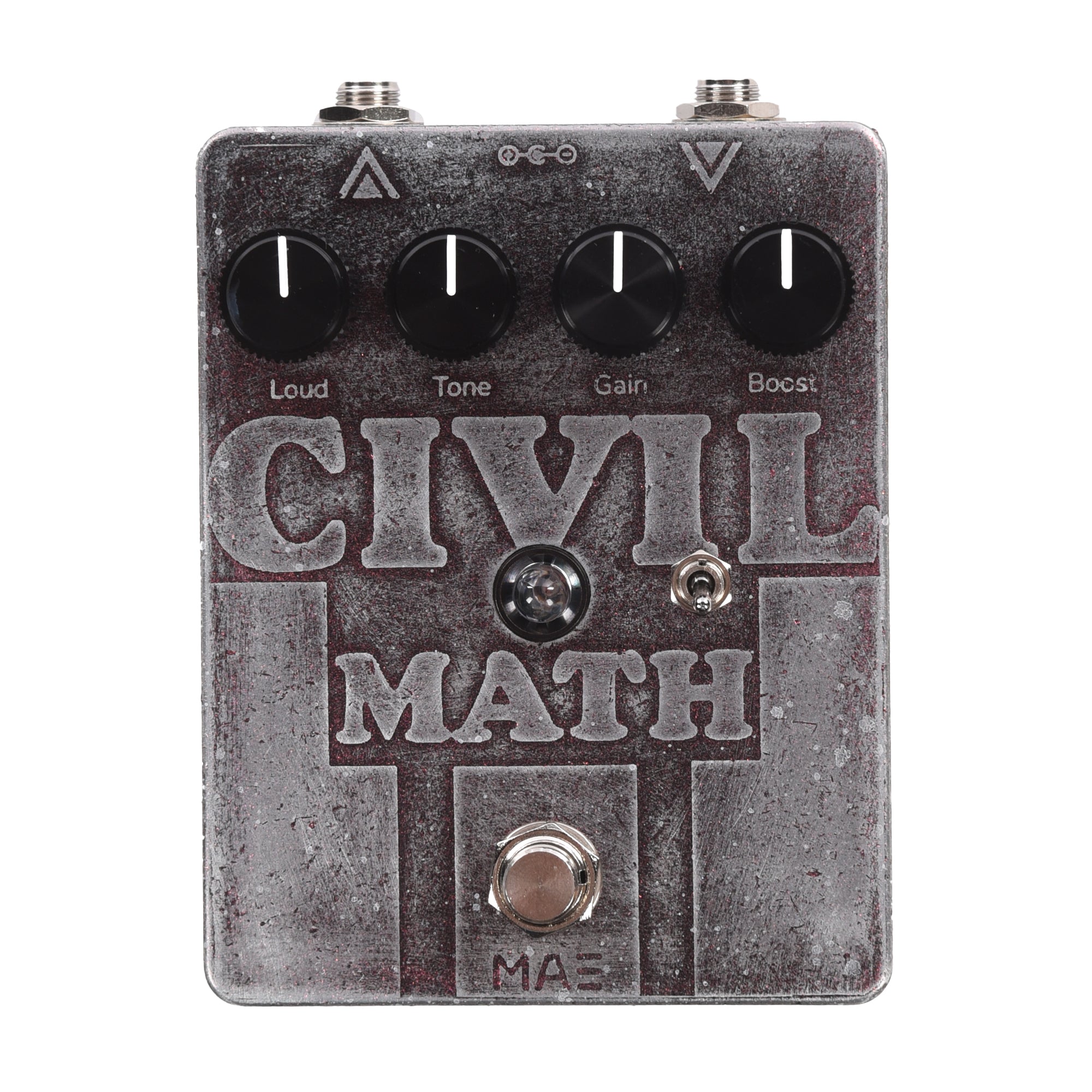 Mask Audio Electronics Civil Math Color Shift Acid Fuzz Pedal (2024 Chicago Boutique Effects Pedal Bonanza Special Edition) Effects and Pedals / Fuzz