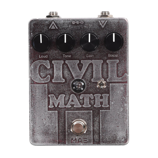 Mask Audio Electronics Civil Math Color Shift Acid Fuzz Pedal (2024 Chicago Boutique Effects Pedal Bonanza Special Edition) Effects and Pedals / Fuzz