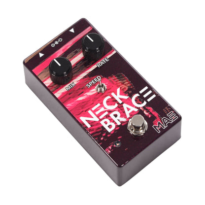 Mask Audio Electronics Neckbrace Phaser Pedal Dark Pink Effects and Pedals / Phase Shifters