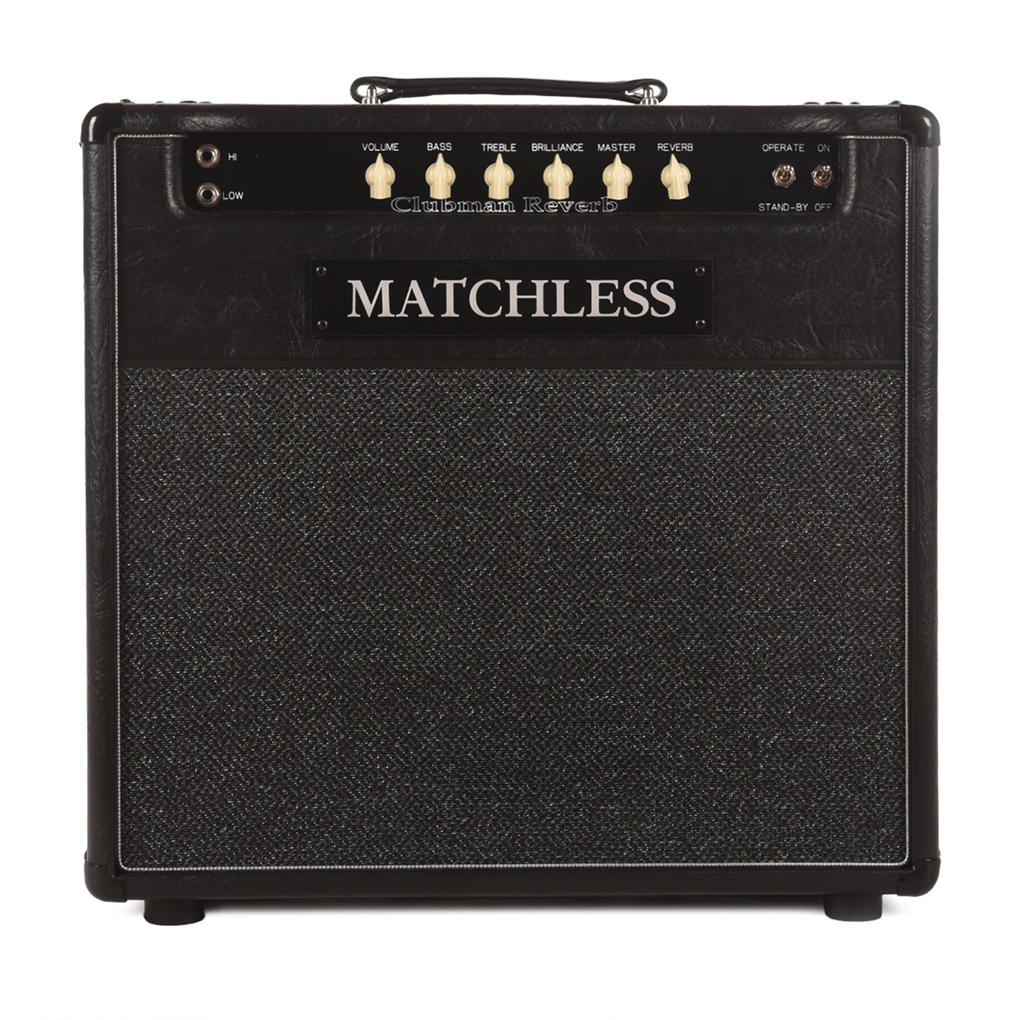 Matchless Clubman Reverb 35W 1x12 Combo Amp Black Amplifiers