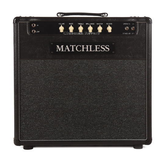 Matchless Clubman Reverb 35W 1x12 Combo Amp Black Amplifiers