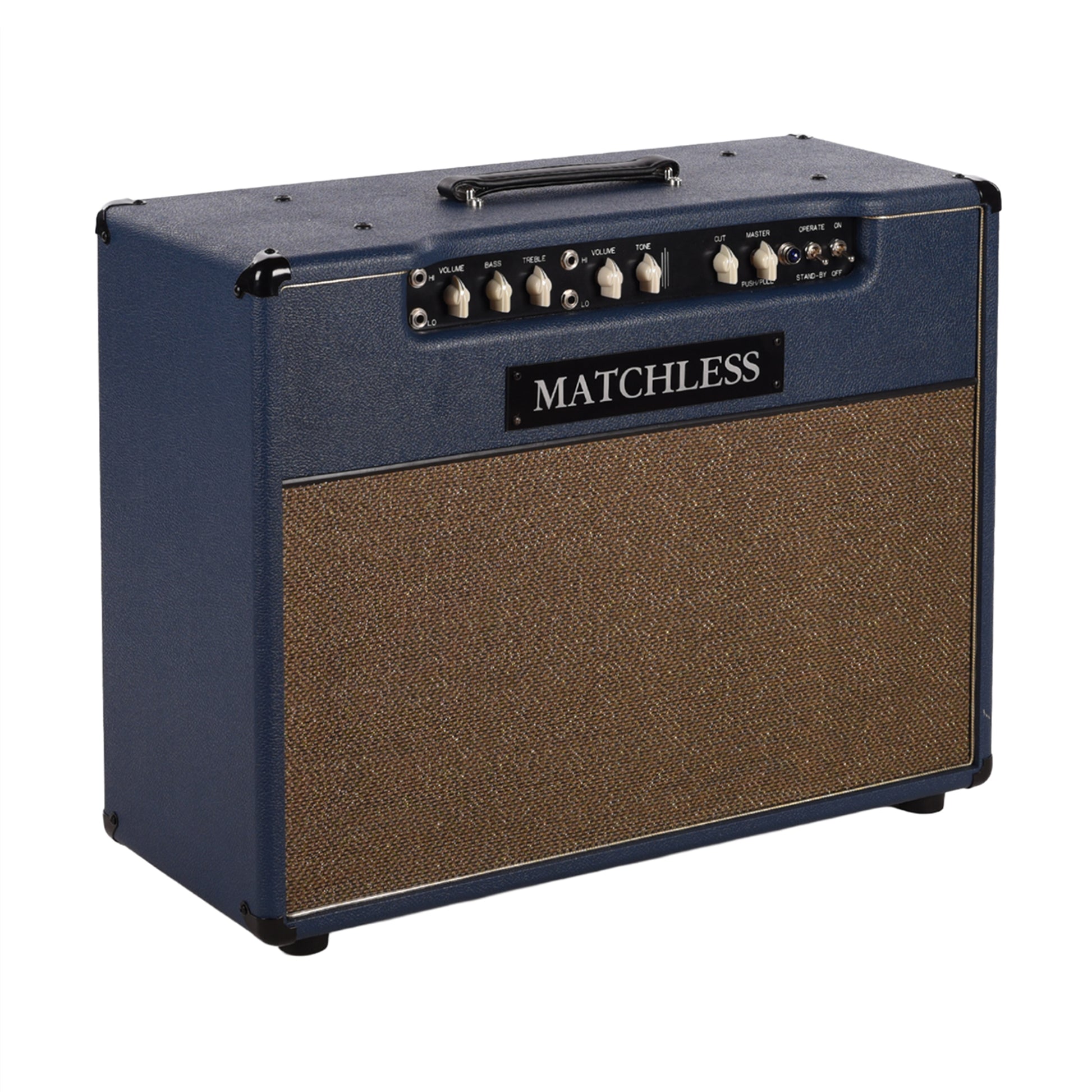 Matchless DC-30 2x12" 30W Combo Navy w/ Gold Grille Amplifiers