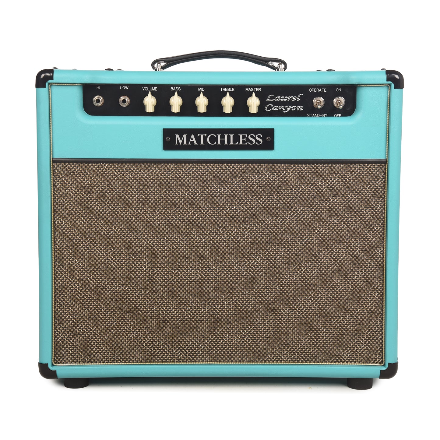 Matchless Laurel Canyon 20W 1x12" Combo Turquoise w/ Gold Grille Amplifiers