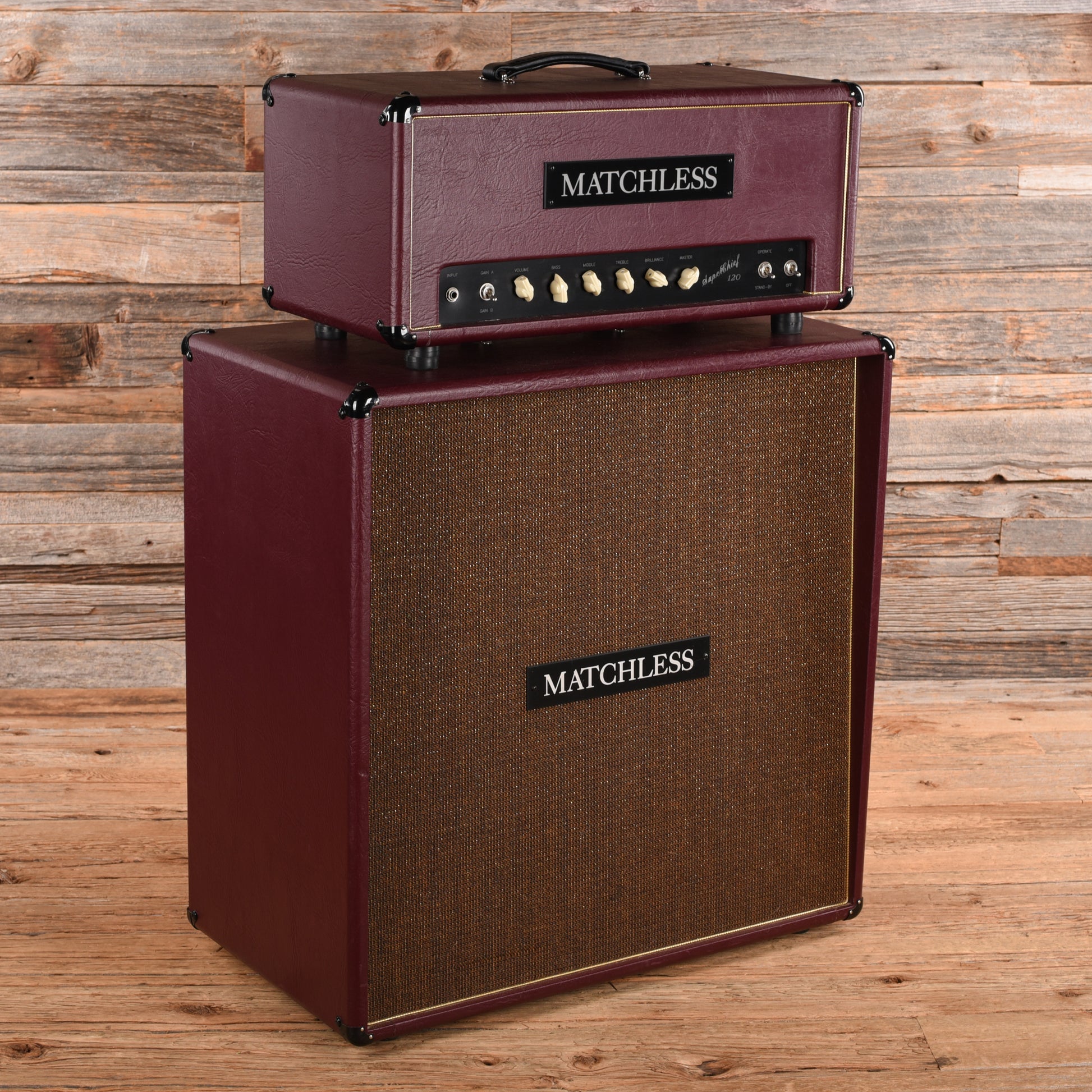 Matchless Superchief w/ Matching 4x12" Cabinet (RARE) Amplifiers