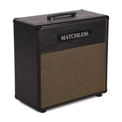 Matchless ESS112 30W 8ohm 1x12" Open Back Cabinet Black w/ Gold Grille Amps / Guitar Amps / Guitar Cabinets