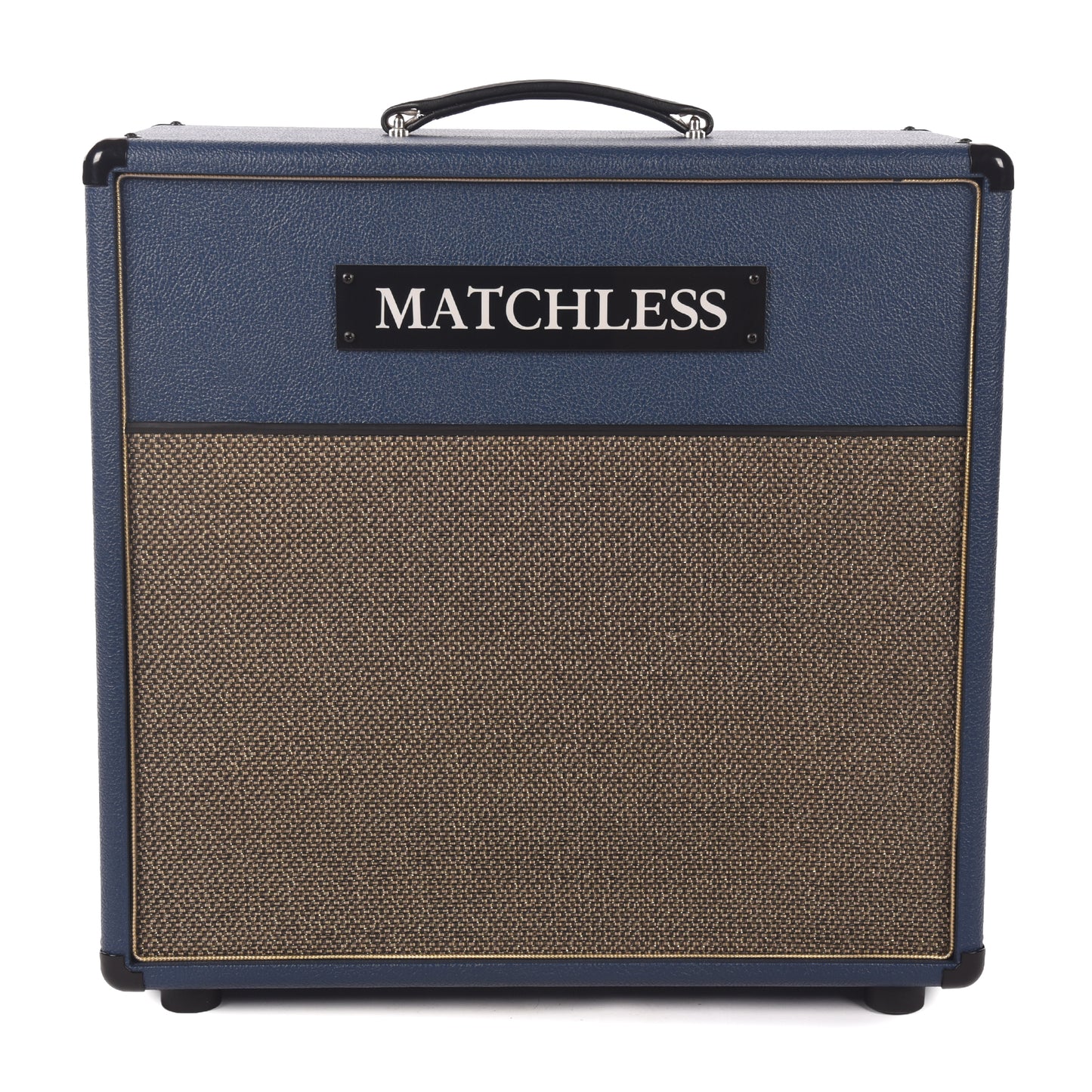 Matchless ESS112 30W 8ohm 1x12" Open Back Cabinet Navy w/ Gold Grille Amps / Guitar Amps / Guitar Cabinets
