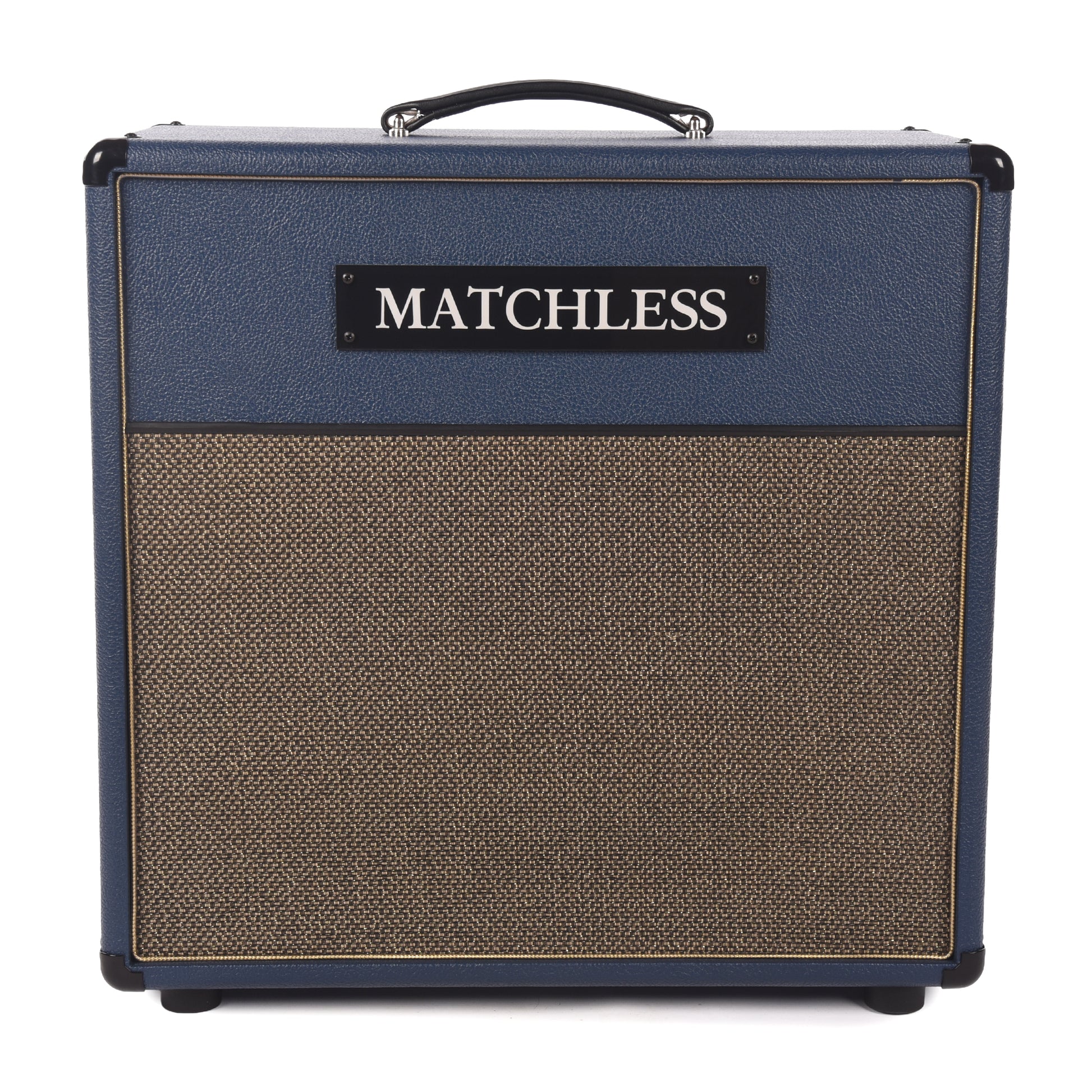 Matchless ESS112 30W 8ohm 1x12" Open Back Cabinet Navy w/ Gold Grille Amps / Guitar Amps / Guitar Cabinets