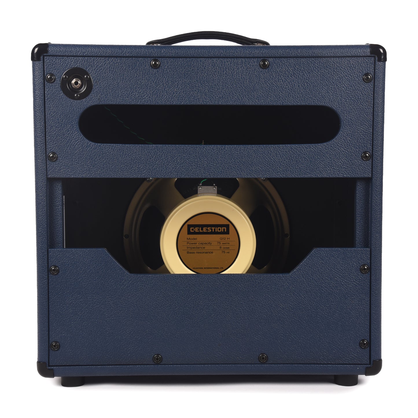 Matchless ESS112 30W 8ohm 1x12" Open Back Cabinet Navy w/ Gold Grille Amps / Guitar Amps / Guitar Cabinets
