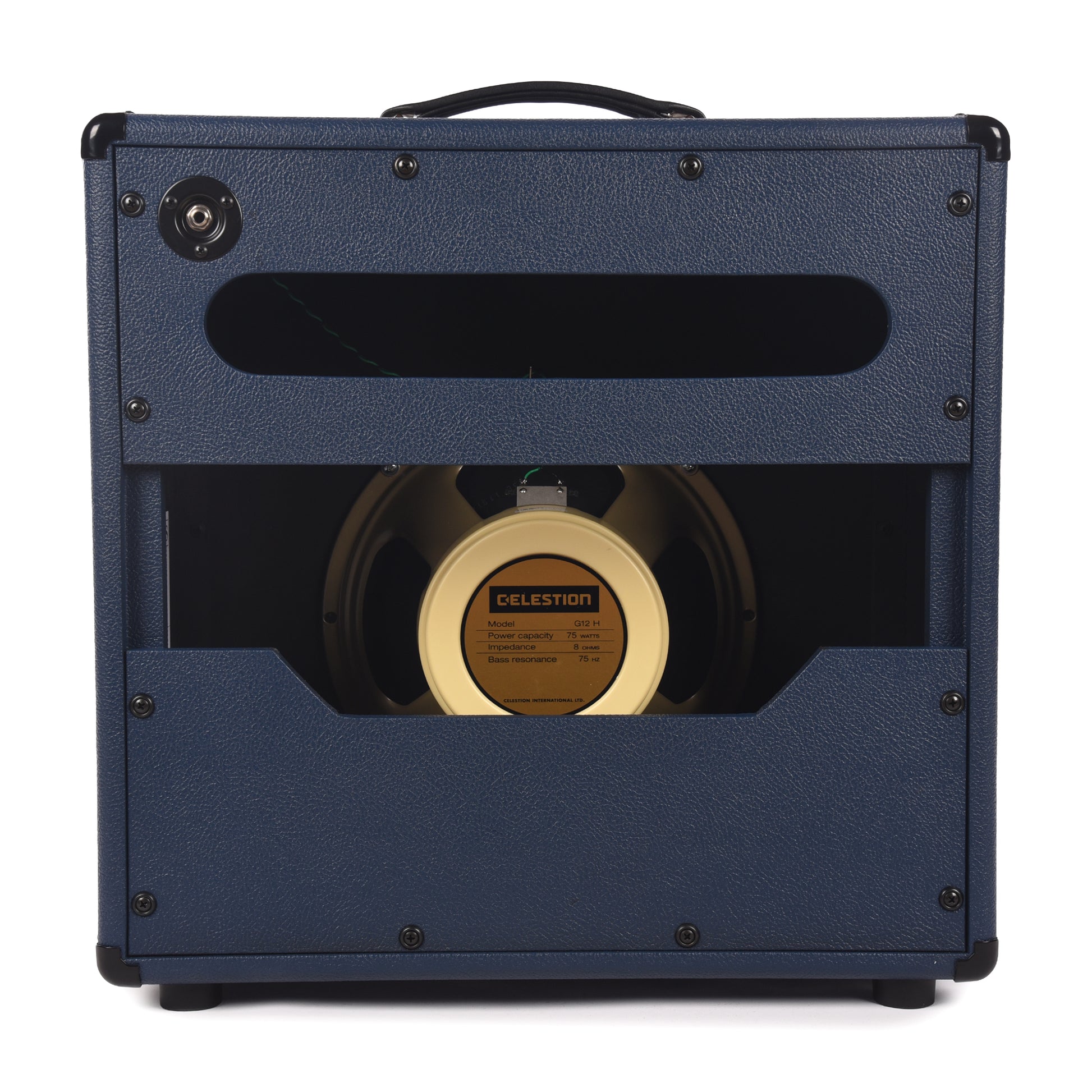 Matchless ESS112 30W 8ohm 1x12" Open Back Cabinet Navy w/ Gold Grille Amps / Guitar Amps / Guitar Cabinets