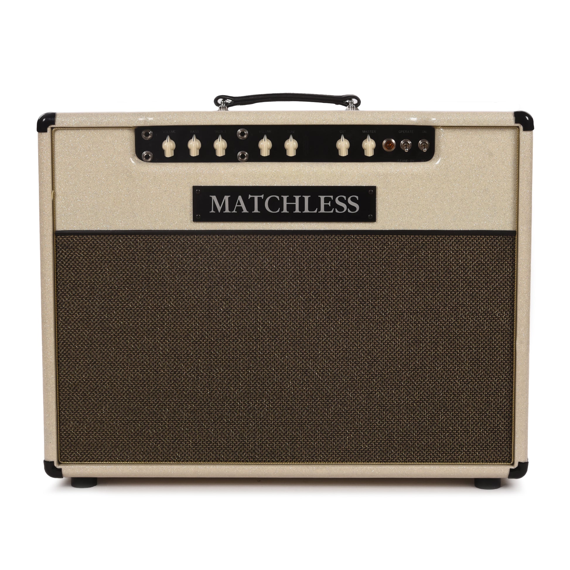 Matchless DC-30 2x12" 30W Combo Sparkle Cream w/ Gold Grill Amps / Guitar Amps / Guitar Combos