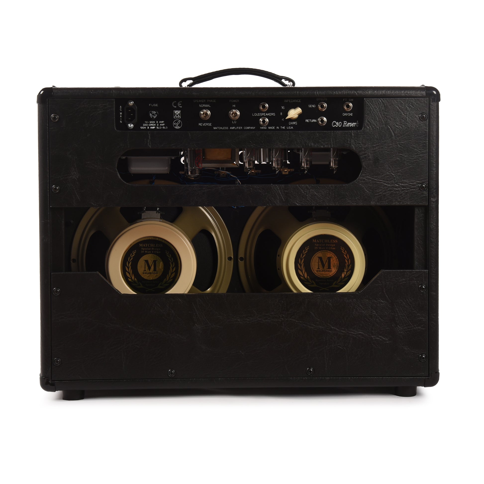 Matchless DC-30 Reverb 30W 2x12" Combo Black Amps / Guitar Amps / Guitar Combos