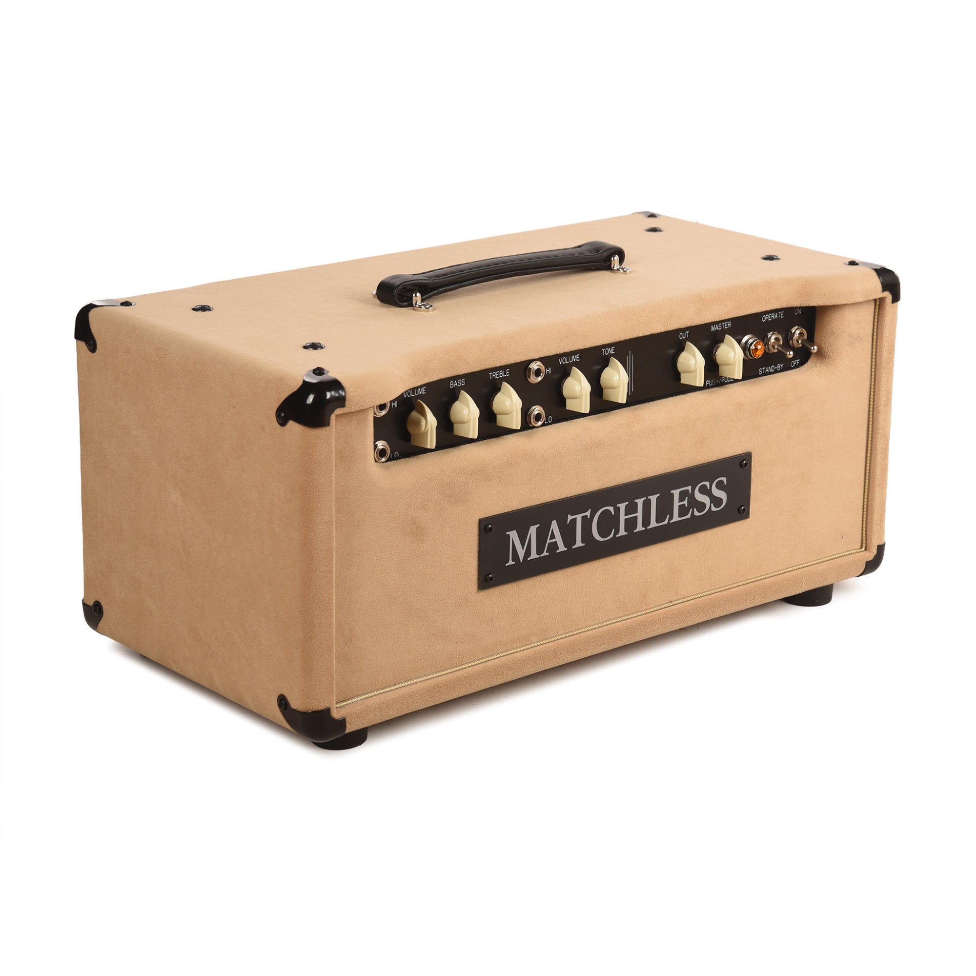 Matchless HC-30 30W Head Light Camel Suede Amps / Guitar Amps / Guitar Combos